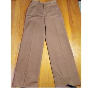 Gator of Florida Chocolate Brown Wide Leg Trousers Women's Size 11 G vintage